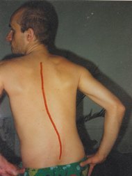 Rückenaufnahme von Detlef Georg Siebert 1989